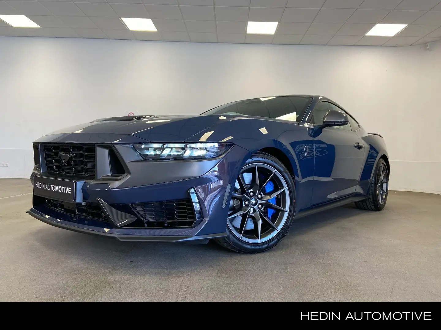 Ford Mustang Fastback 5.0 V8 Dark Horse Handgeschakeld | Te Bes Blauw - 1