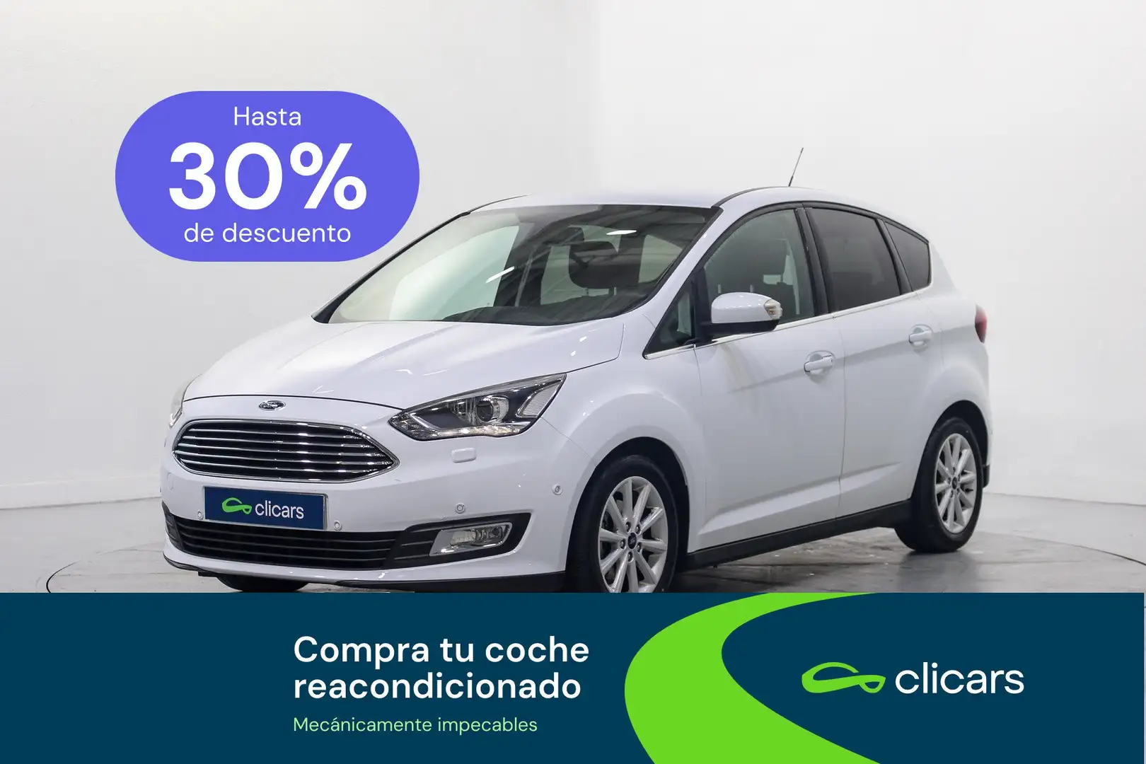 Ford C-Max 1.0 Ecoboost Auto-S&S Titanium 125 Blanco - 1