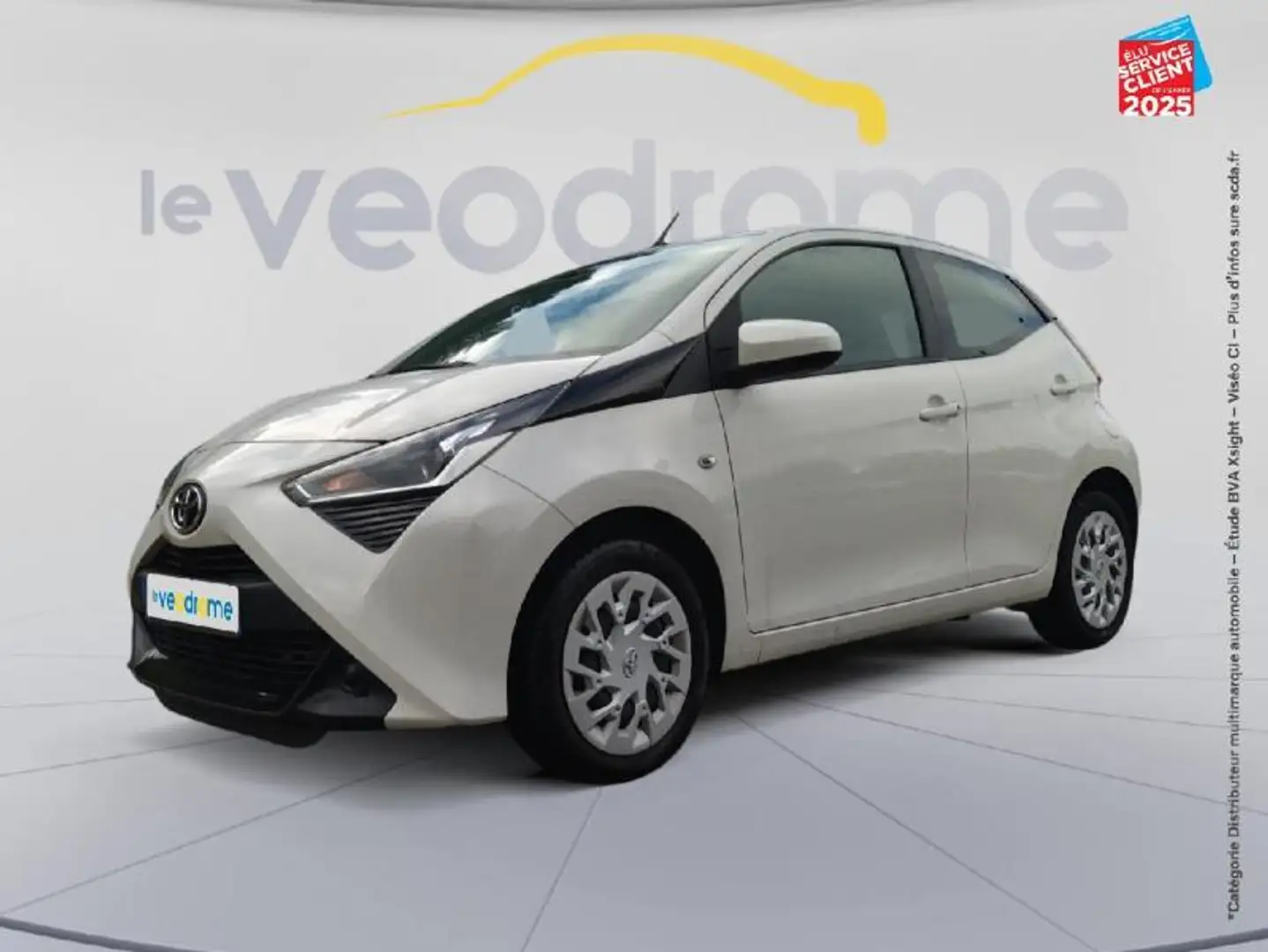 Toyota Aygo 1.0 VVT-i 72ch x-play 5p MY20 Blanc - 1