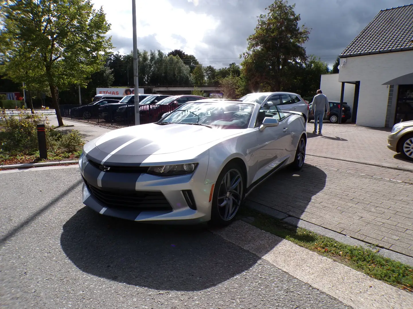 Chevrolet Camaro Camaro Cabriolet 2.0Turbo 280pk MANUEEL 74.000km Argent - 1