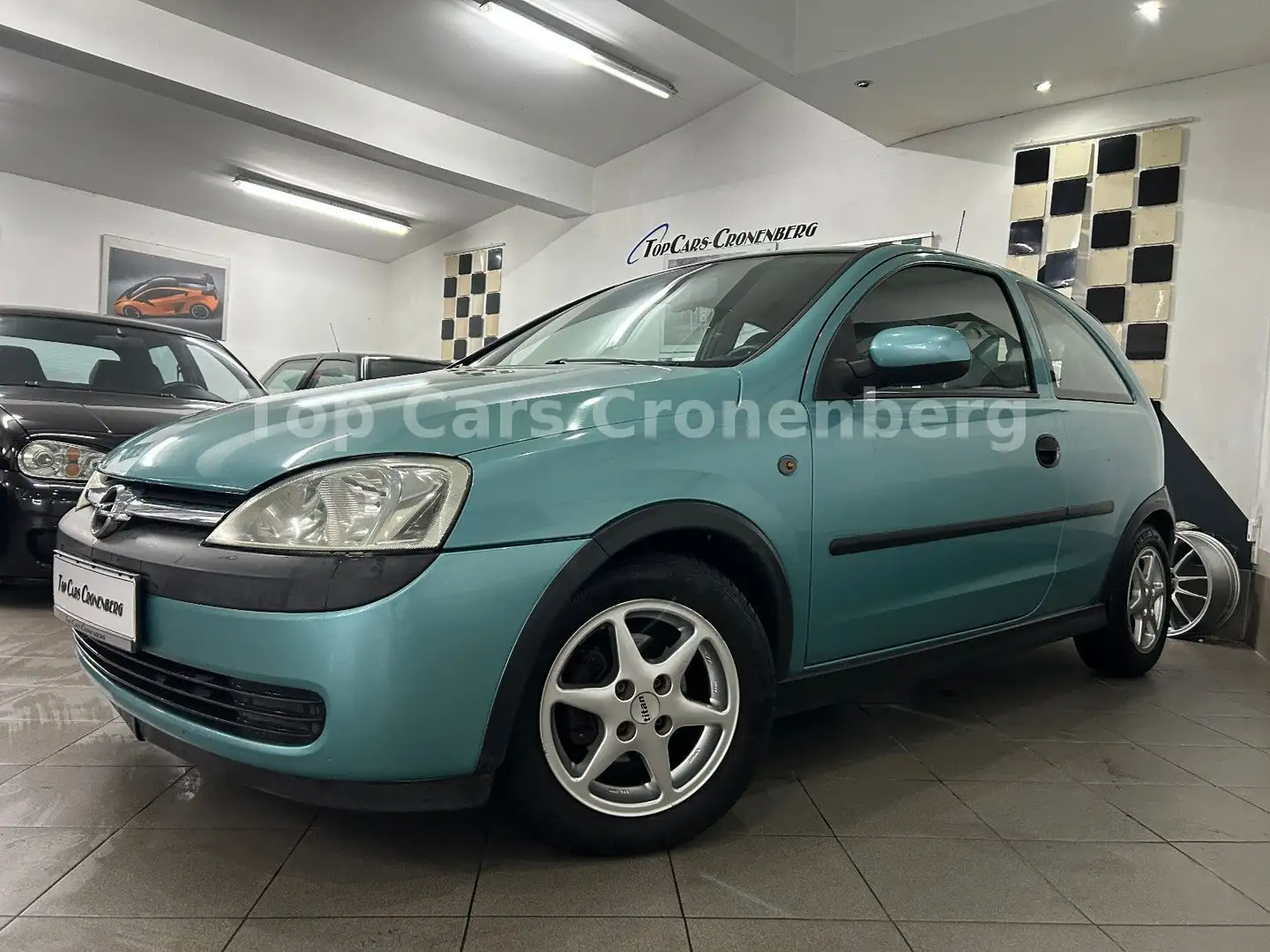 Opel Corsa 1.2*TÜV/AU 08/2027*Klima*Alus*EURO4* Grün - 2