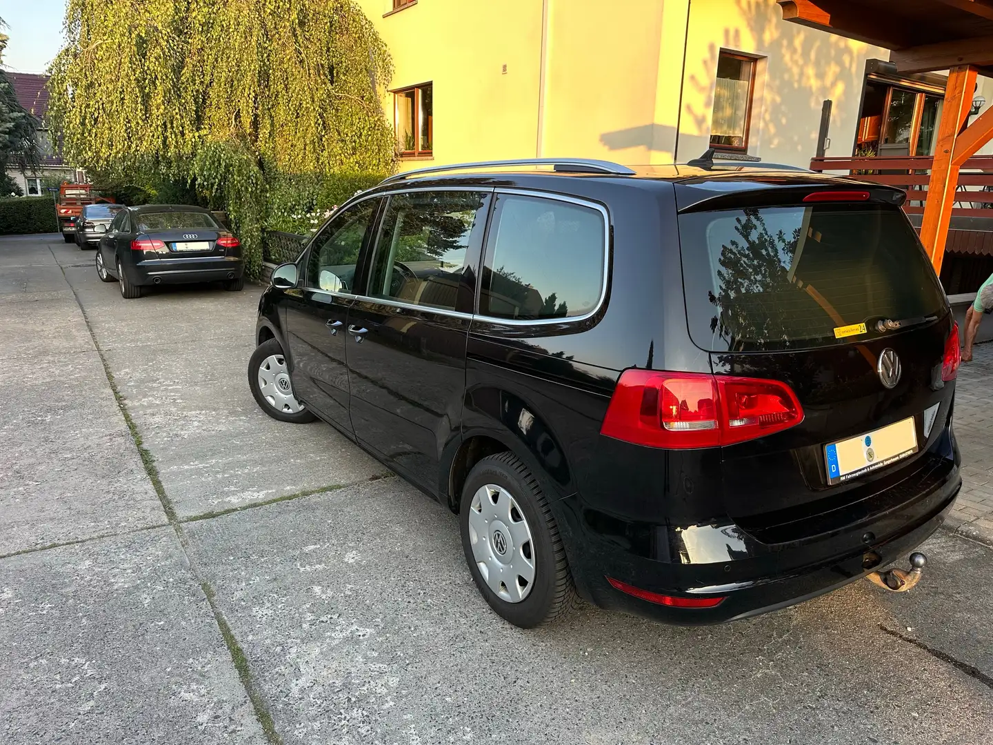 Volkswagen Sharan Highline Schwarz - 2