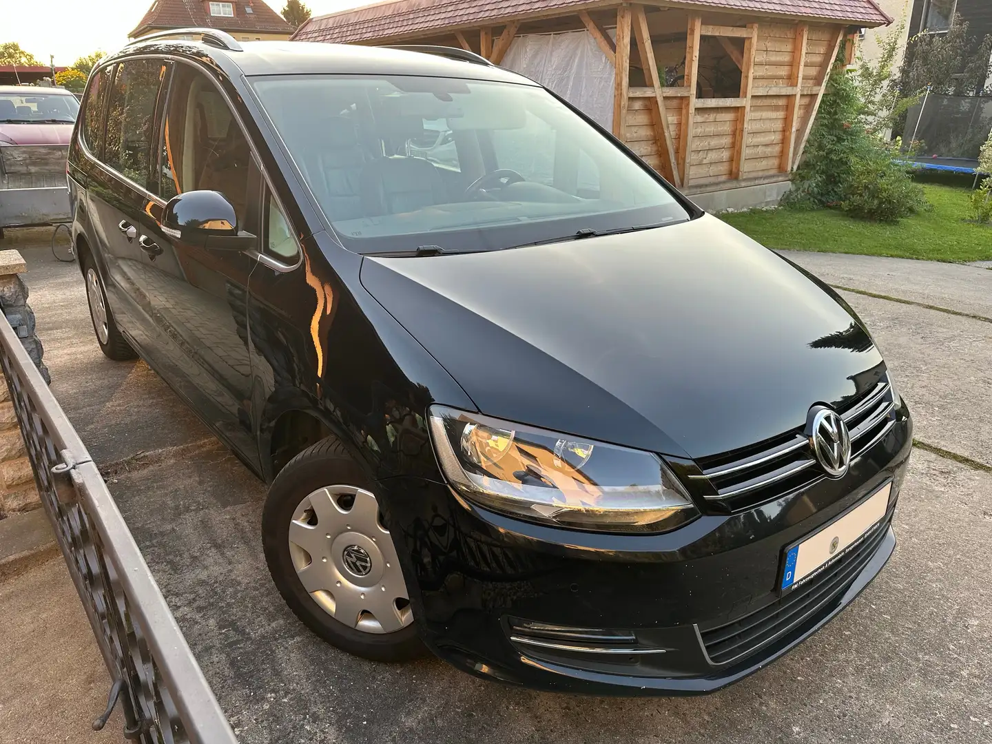 Volkswagen Sharan Highline Schwarz - 1