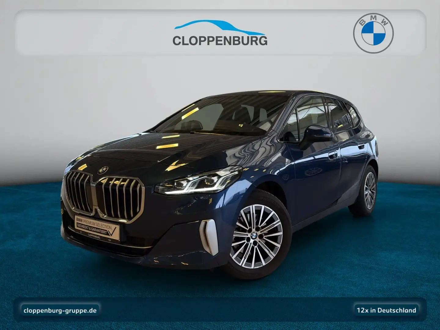 BMW 220 i Active Tourer Luxury Line Head-Up+AHK+Navi Blau - 1
