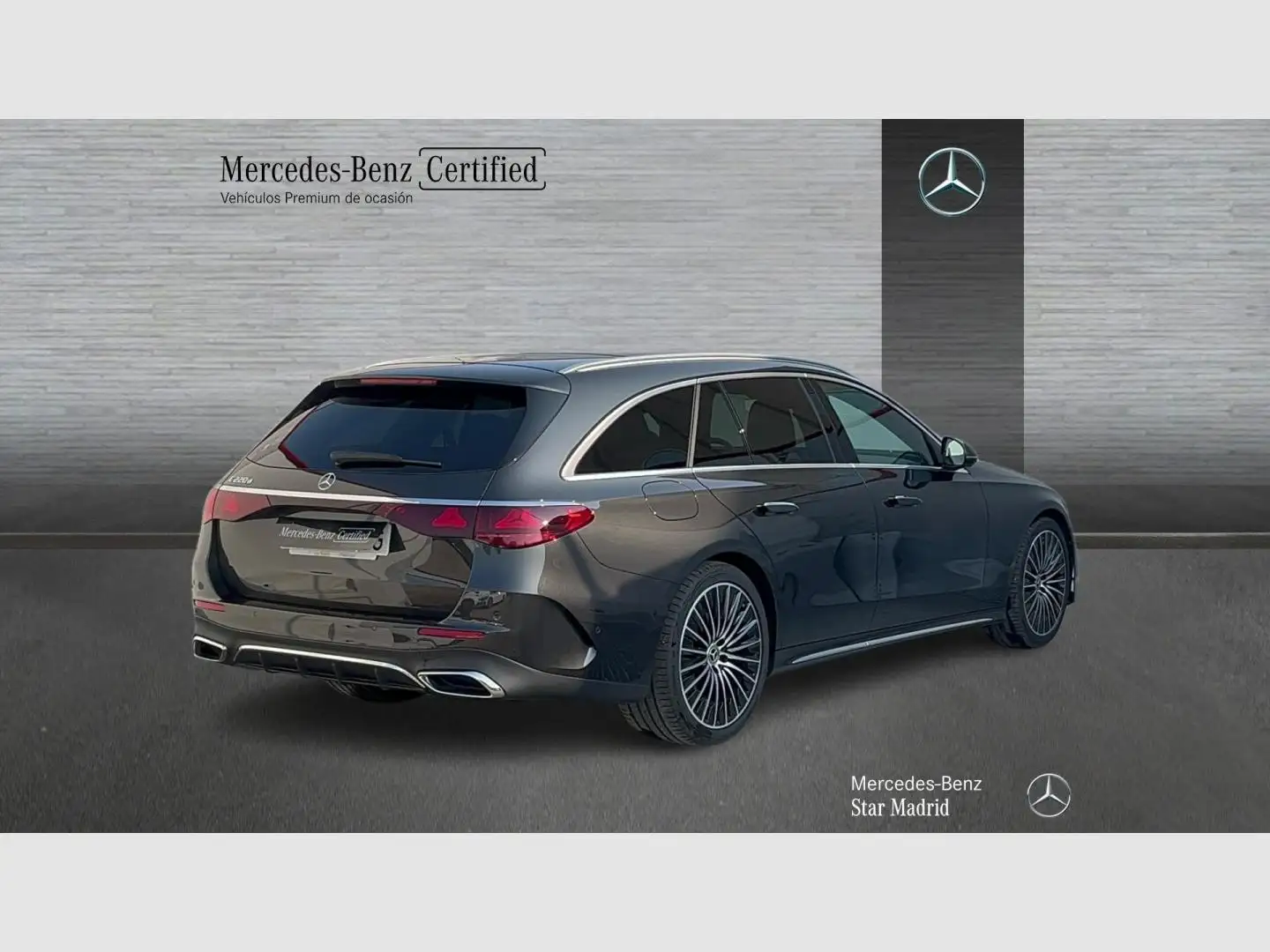 Mercedes-Benz E 220 d Estate Gris - 2