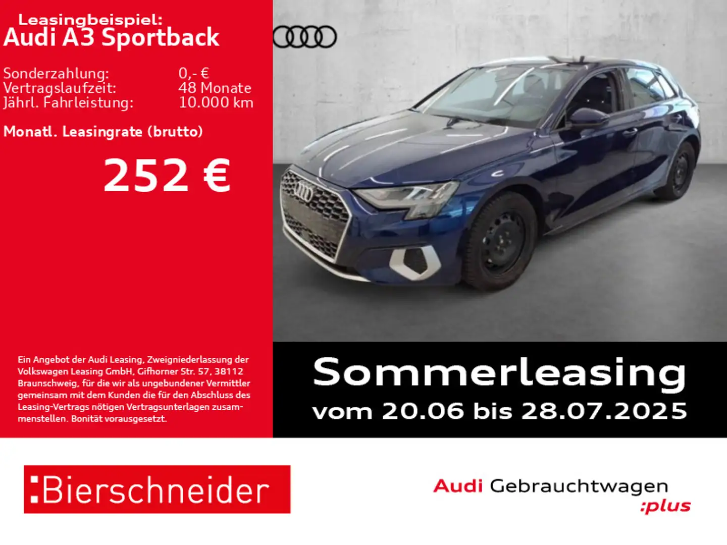 Audi A3 35 TFSI advanced GRA PDC SHZ VC 5J. Blau - 1