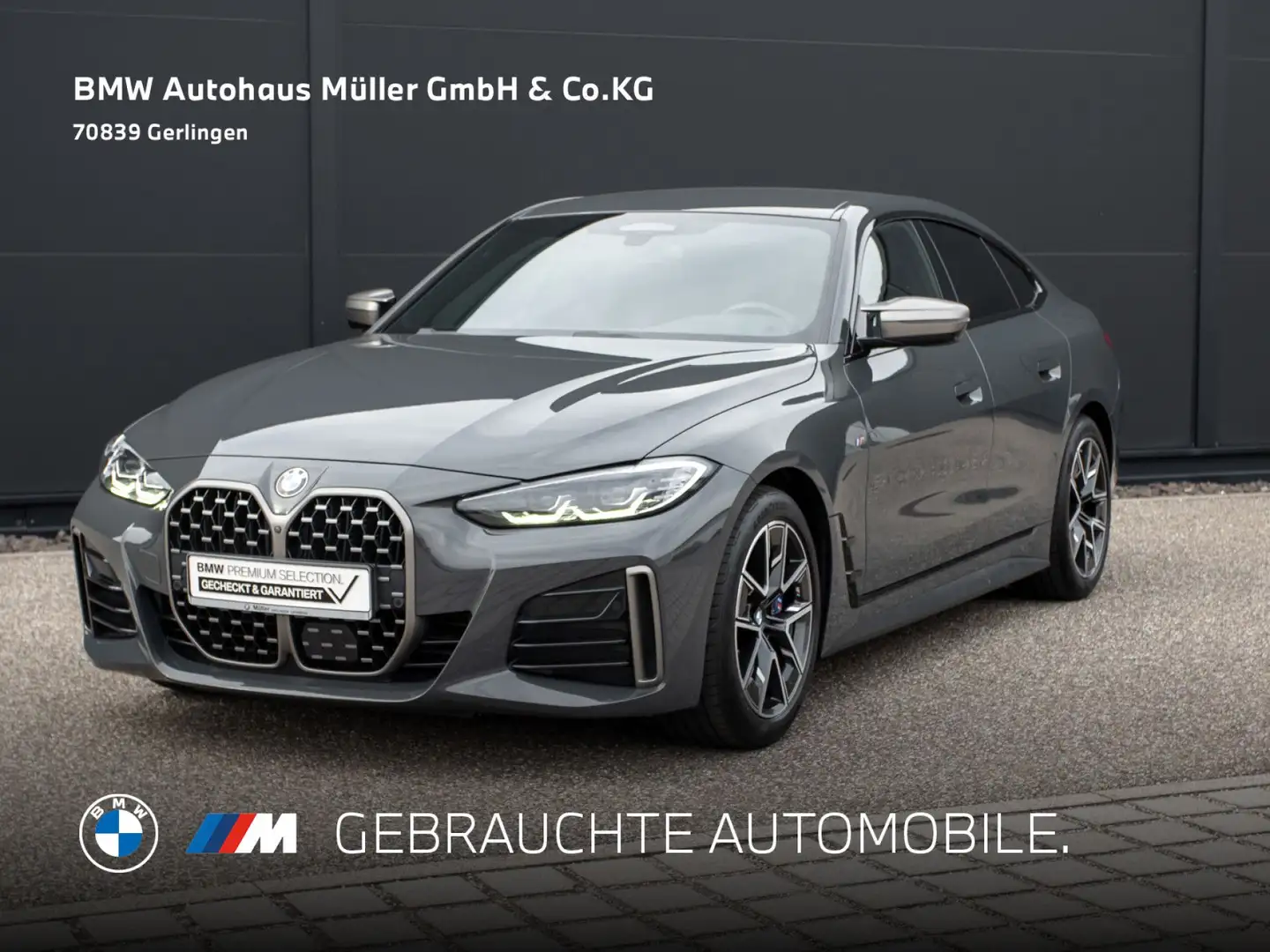 BMW 440 MiA xDrive Gran Coupé M Sport 360° ACC 1VB Gri - 1