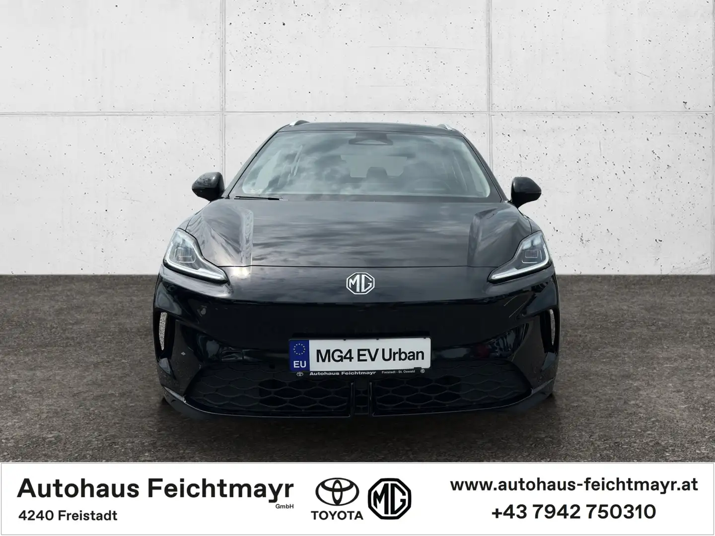 MG MG4 URBAN Comfort 54kWh - 416 km 5t. Schwarz - 2