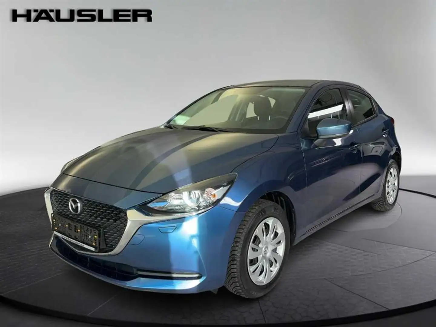 Mazda 2 Advantage 90PS Klimaanlage Tempomat Navigation Blau - 1