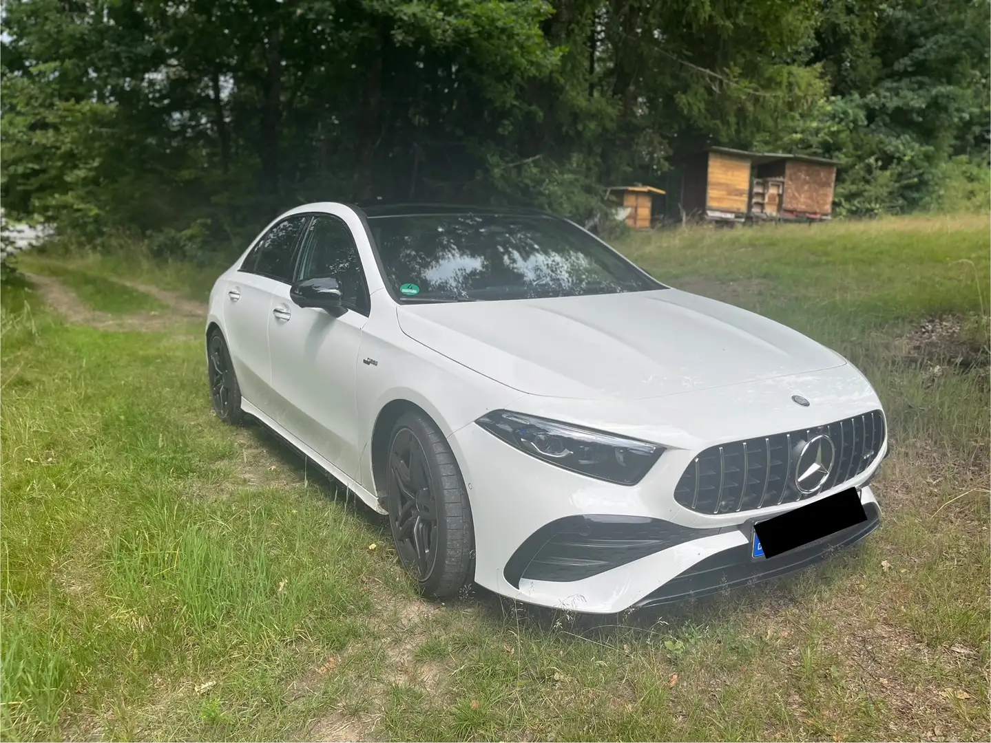 Mercedes-Benz A 35 AMG A-Klasse Limousine 4Matic Speedshift DCT 8G Lim. L Blanco - 1
