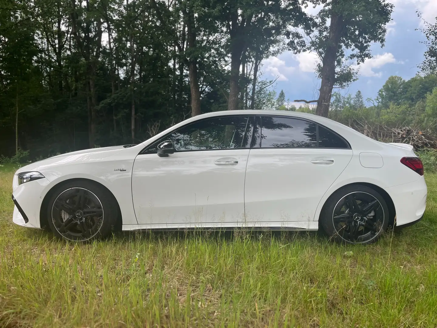 Mercedes-Benz A 35 AMG A-Klasse Limousine 4Matic Speedshift DCT 8G Lim. L Blanco - 2