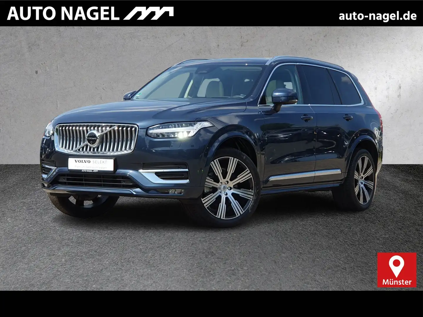 Volvo XC90 XC90 B5 AWD Ultimate Bright |PANO|LED|AHK|360° Blau - 1