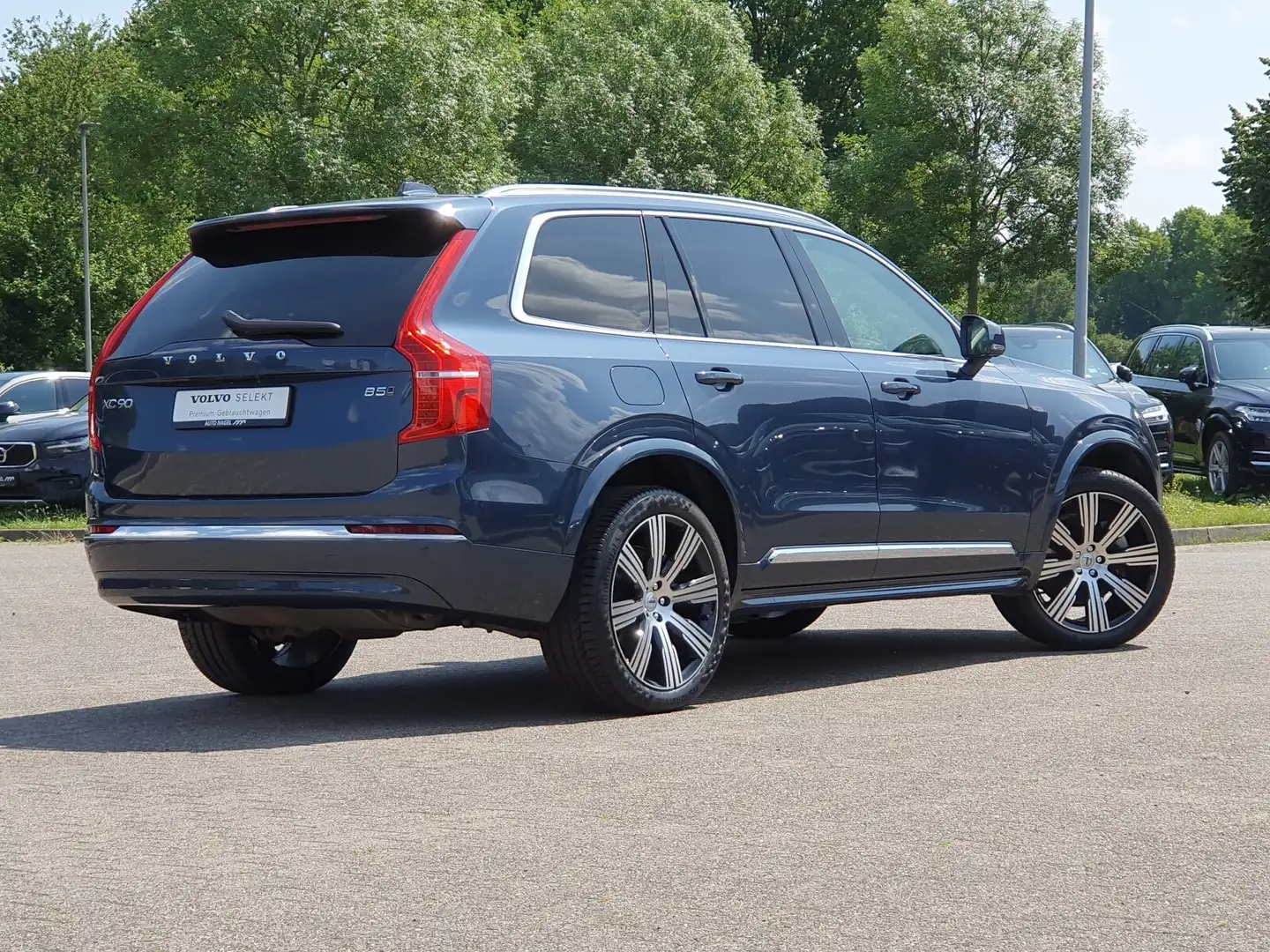 Volvo XC90 XC90 B5 AWD Ultimate Bright |PANO|LED|AHK|360° Blau - 2