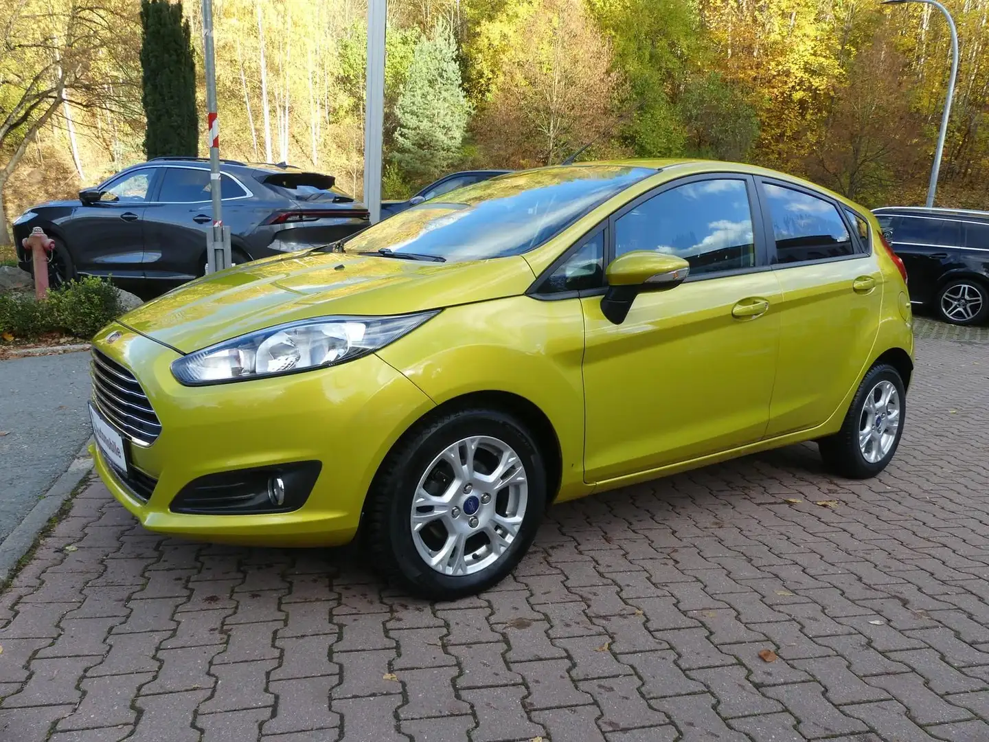 Ford Fiesta 1.0*Klima*Sitzhzg* Gelb - 1