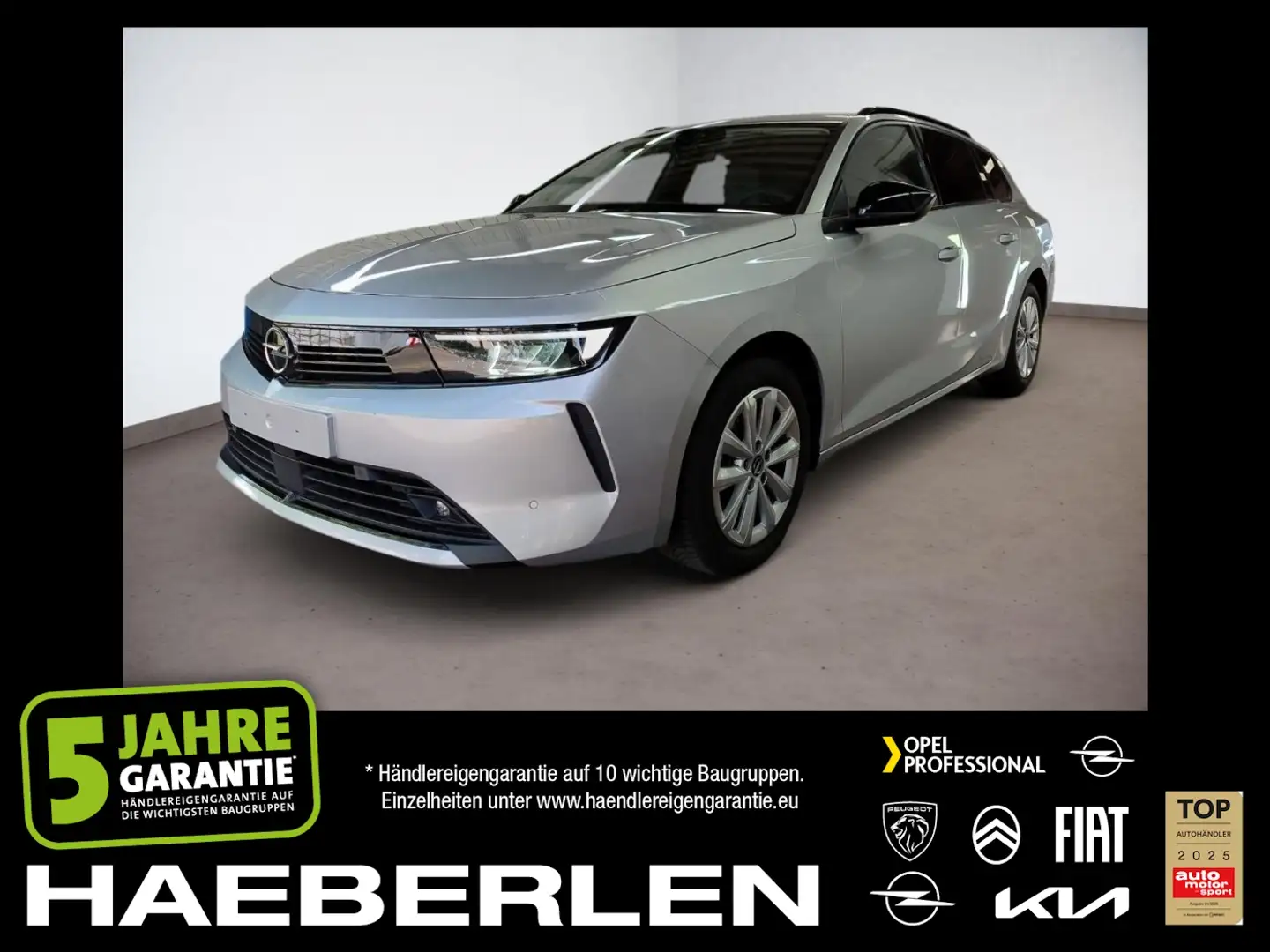 Opel Astra L Sports Tourer 1.2 Klimaa. NAVI KAM  SHZ Grigio - 1