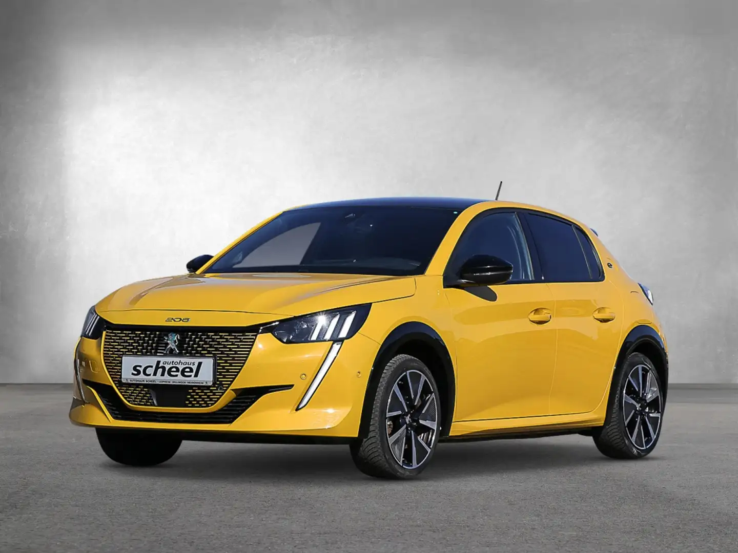 Peugeot 208 e- Elektromotor 136 (e-)GT e- Pack FLA KAM Jaune - 2