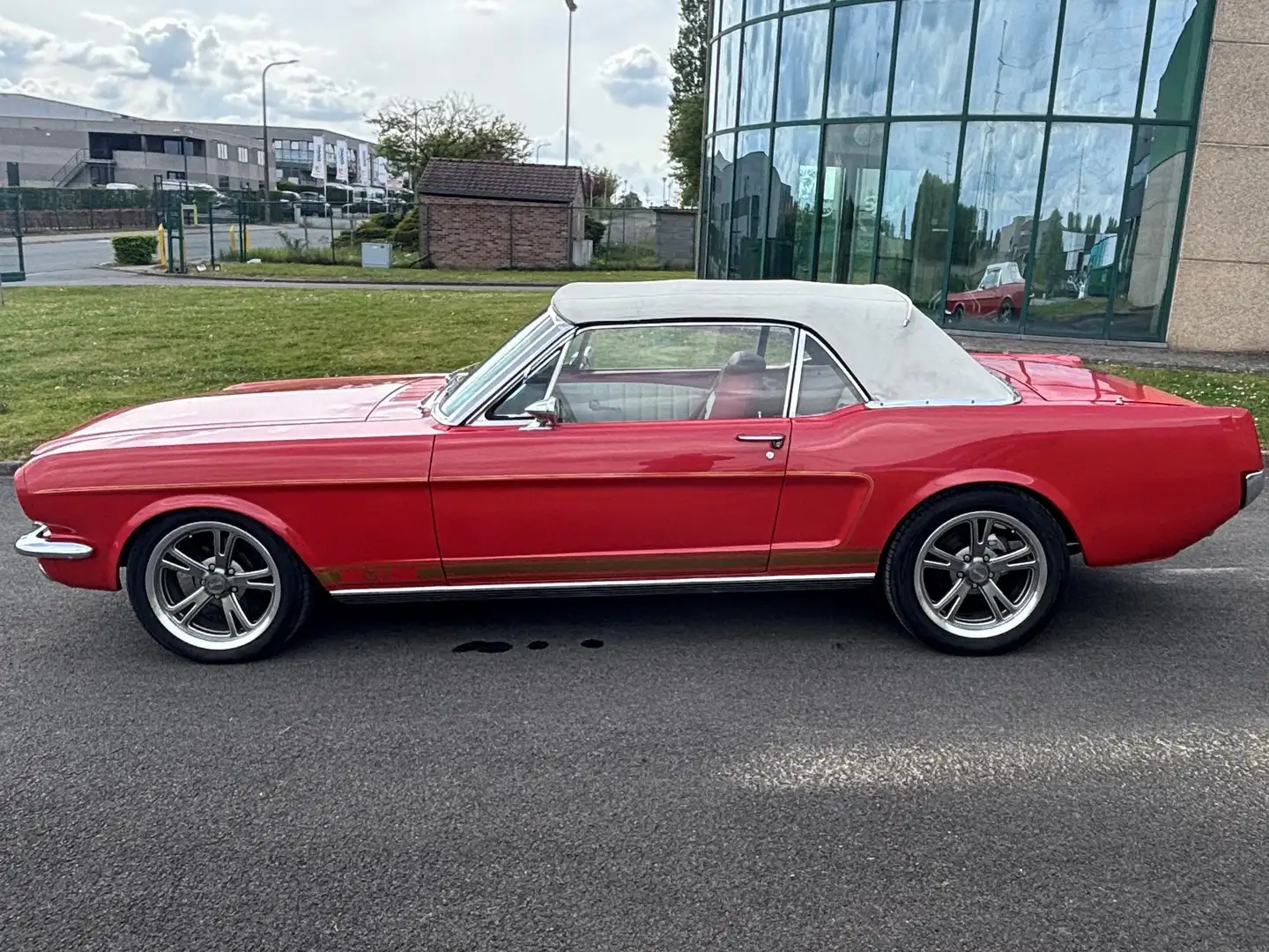 Ford Mustang gt3500 Rood - 1