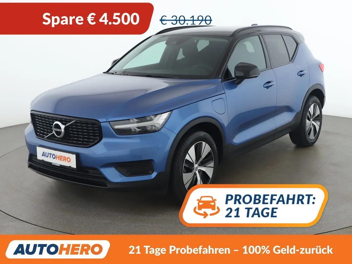 Volvo XC40 1.5 T5 Recharge Plug-in Hybrid Expression 2WD Blau - 1