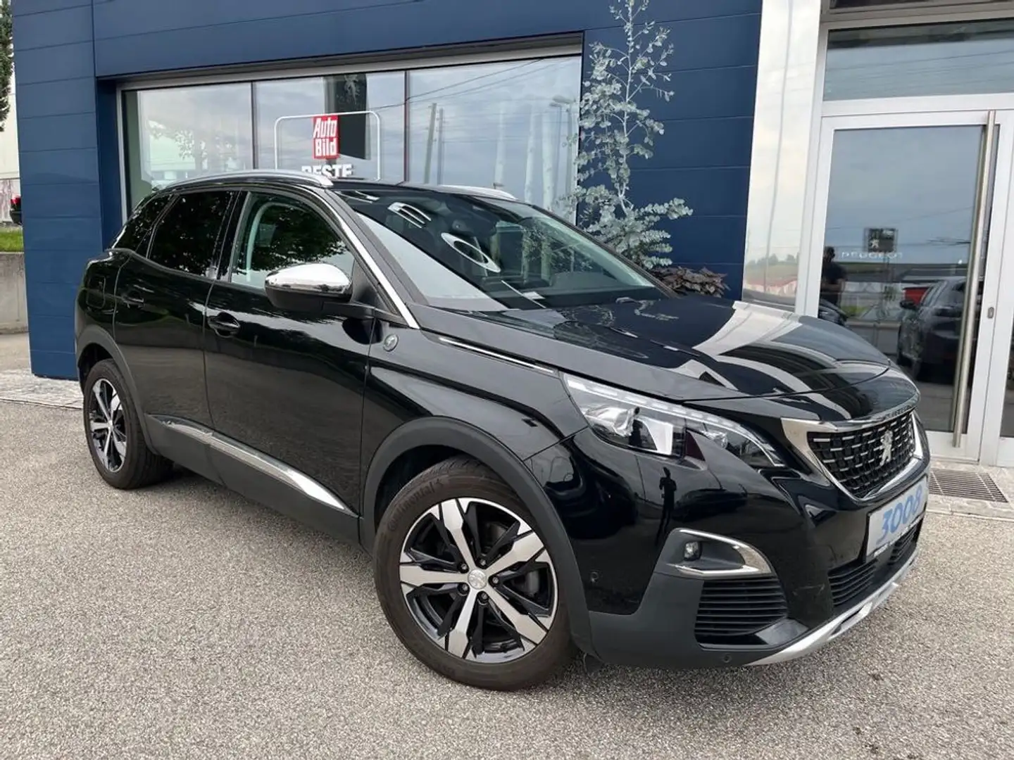 Peugeot 3008 Crossway BHDI130EAT8 Alcantarabezüge Schwarz - 1