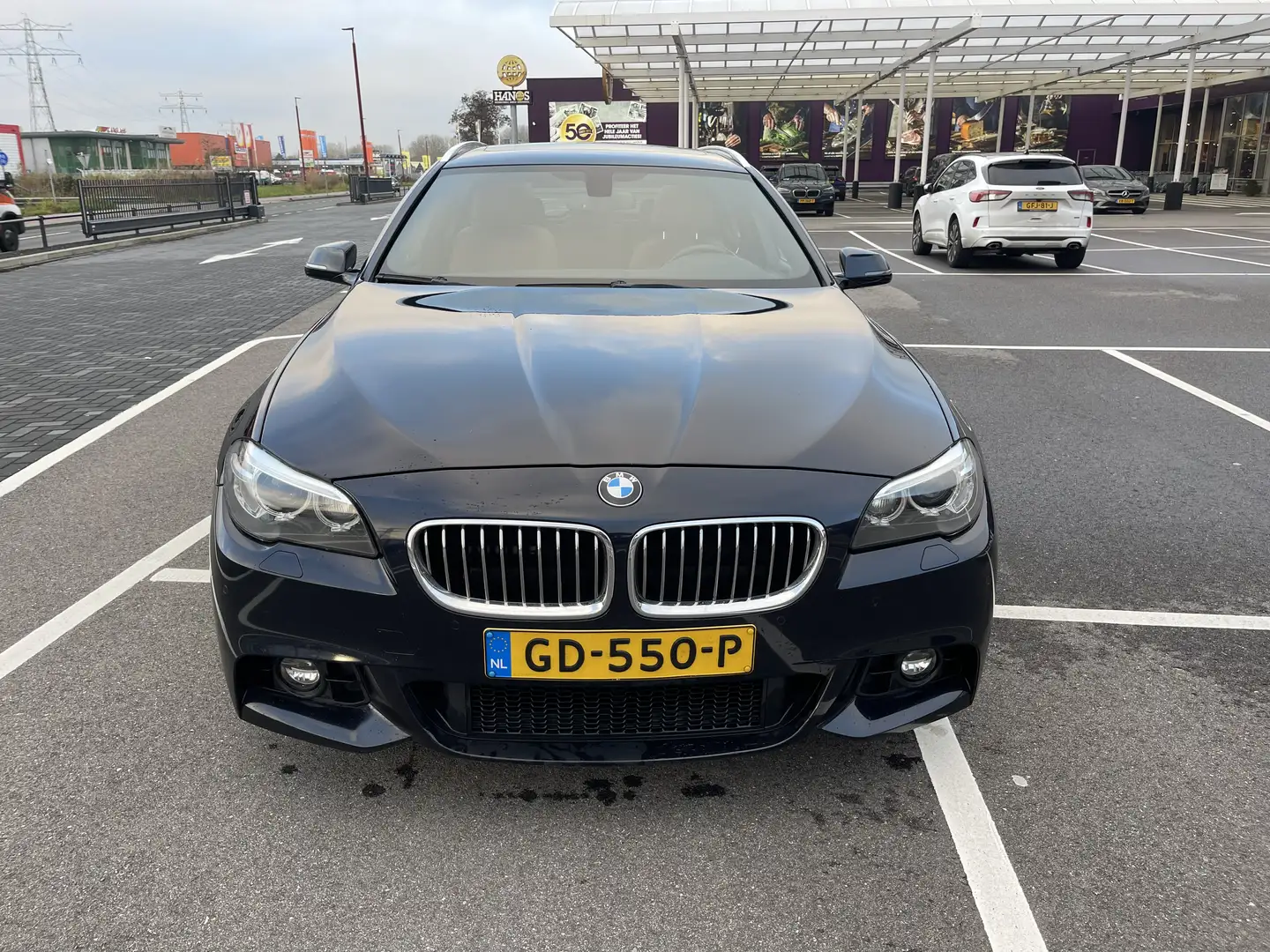 BMW 528 528i High Exec. M sport. Leder/Pano/NLA Negru - 2