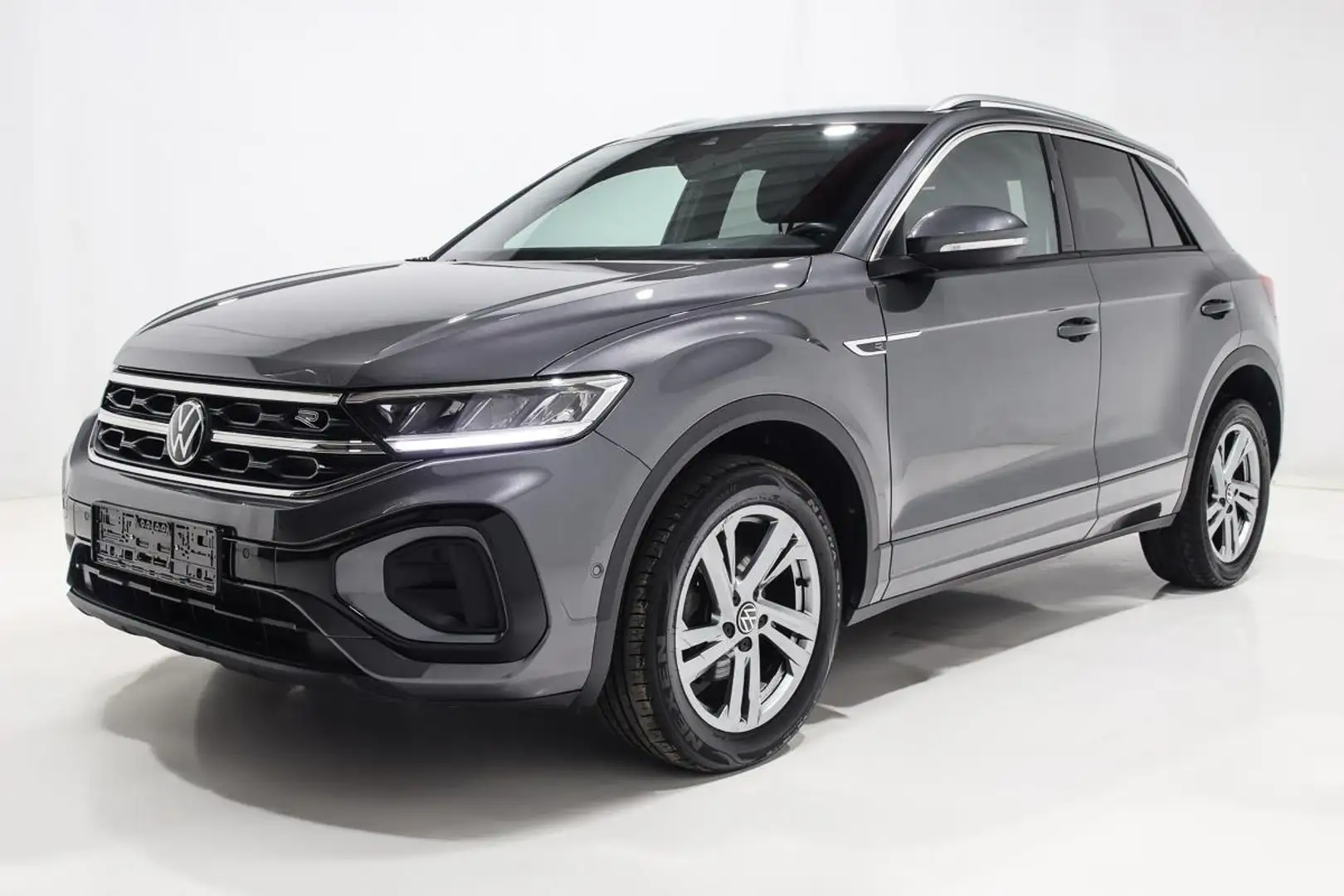 Volkswagen T-Roc 1.5 TSI 150 DSG R-LINE LED ACC CARPLAY JA17 Grijs - 2