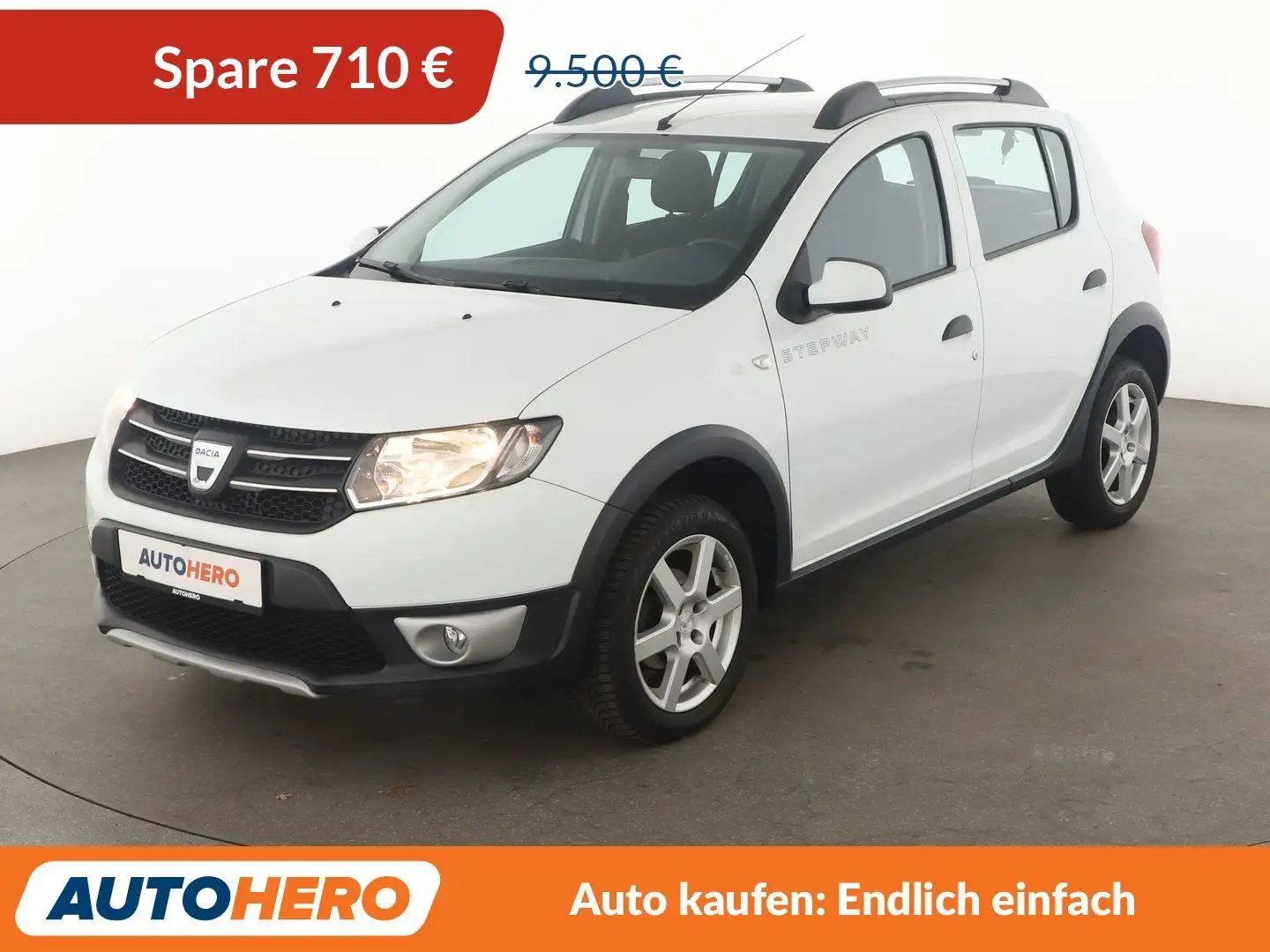 Dacia Sandero 1.5 dCi Stepway Prestige*NAVI*PDC*TEMPO*KLIMA* Weiß - 1