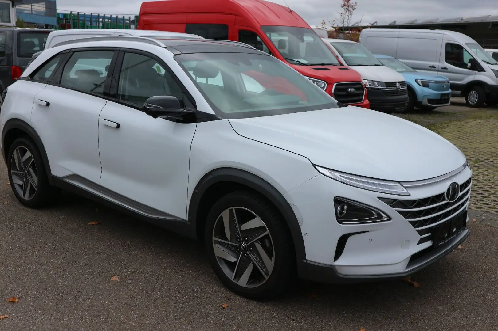 Hyundai NEXO Wasserstoff Premium Leder Schiebedach Weiß - 2