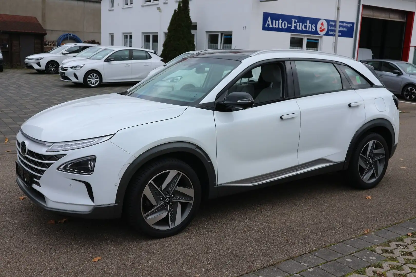 Hyundai NEXO Wasserstoff Premium Leder Schiebedach Weiß - 1