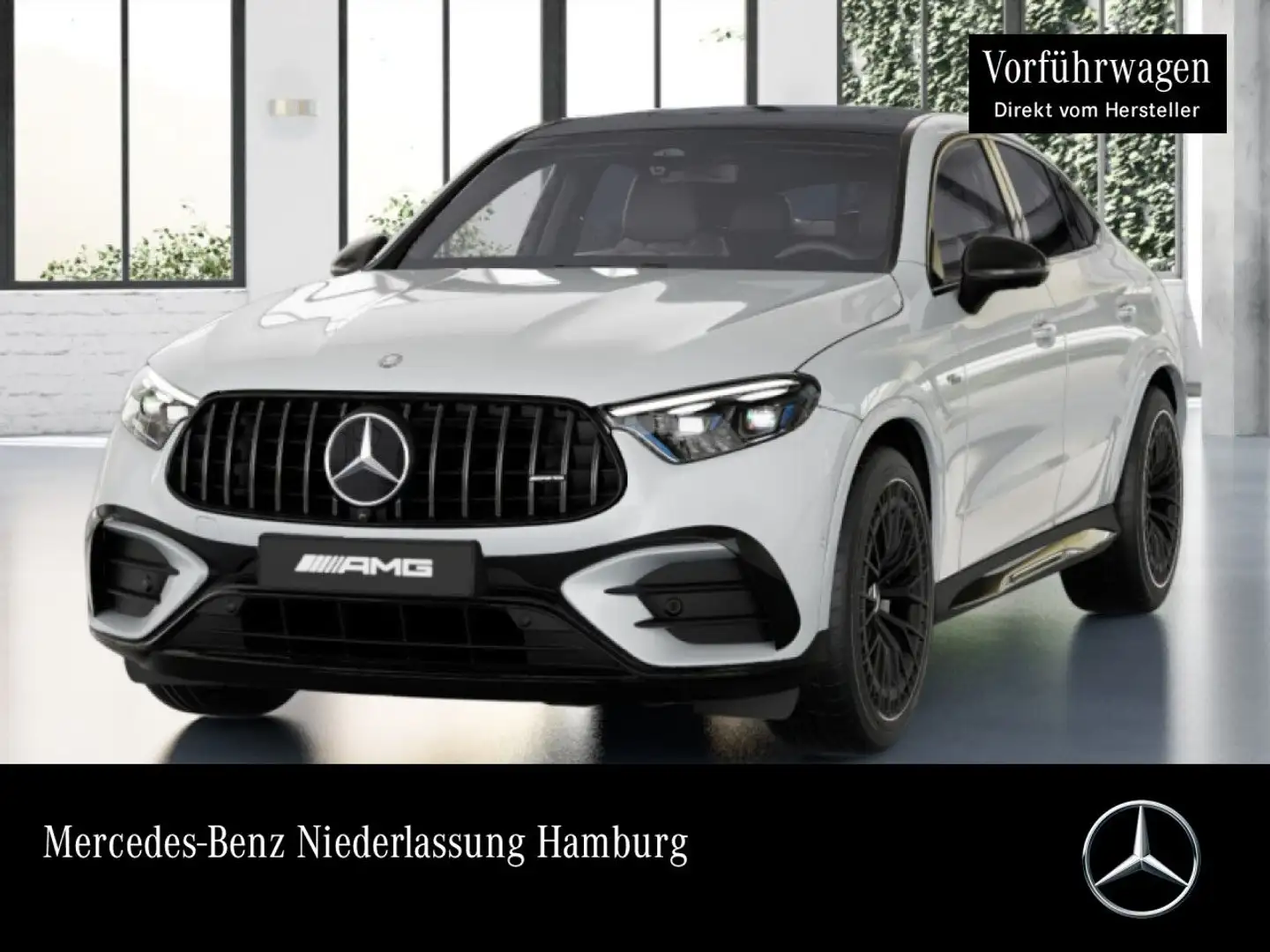 Mercedes-Benz GLC 43 AMG GLC 43 4M NIGHT+PANO+360+BURMESTER+SITZKLIMA+TOTW Bílá - 1