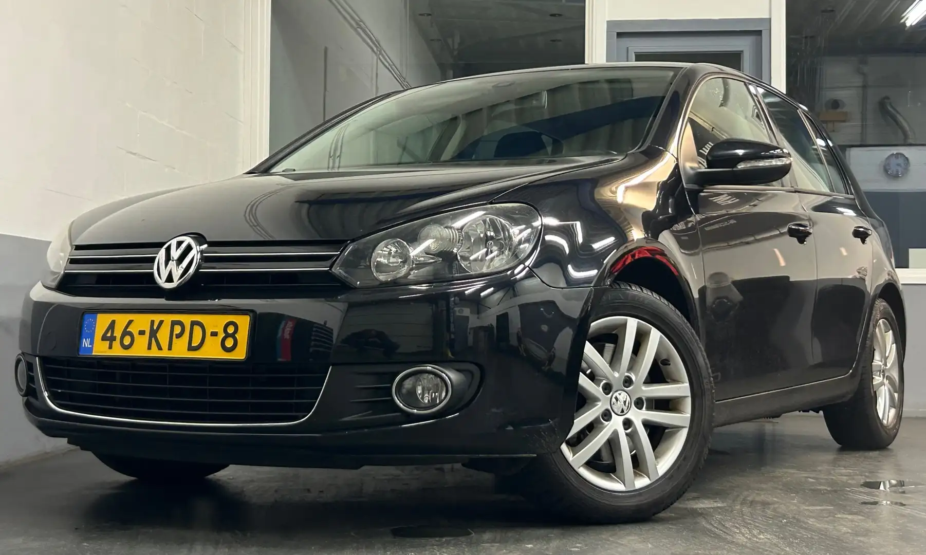 Volkswagen Golf 1.8 TSI Highline LE 18T|2eEig|NAP|APK 01-26|Cruise Zwart - 1