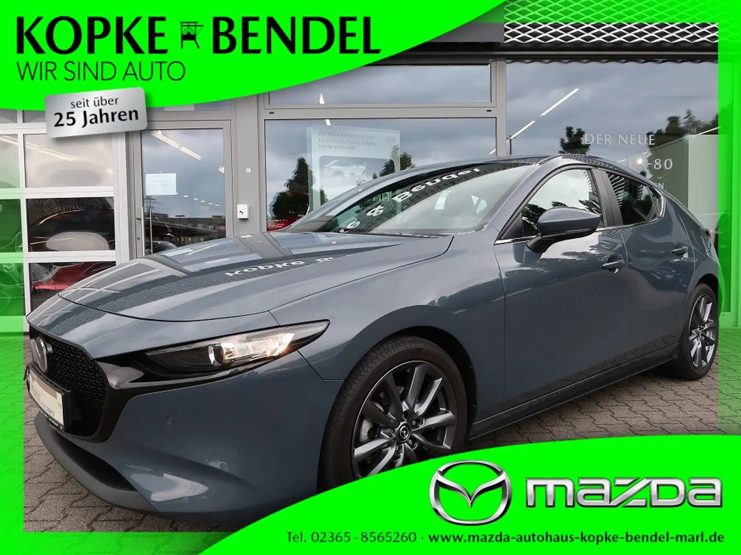 Mazda 3 Lim. 5-trg. *1. Damenhand*Jahrswagenzustand*Extras Grijs - 1