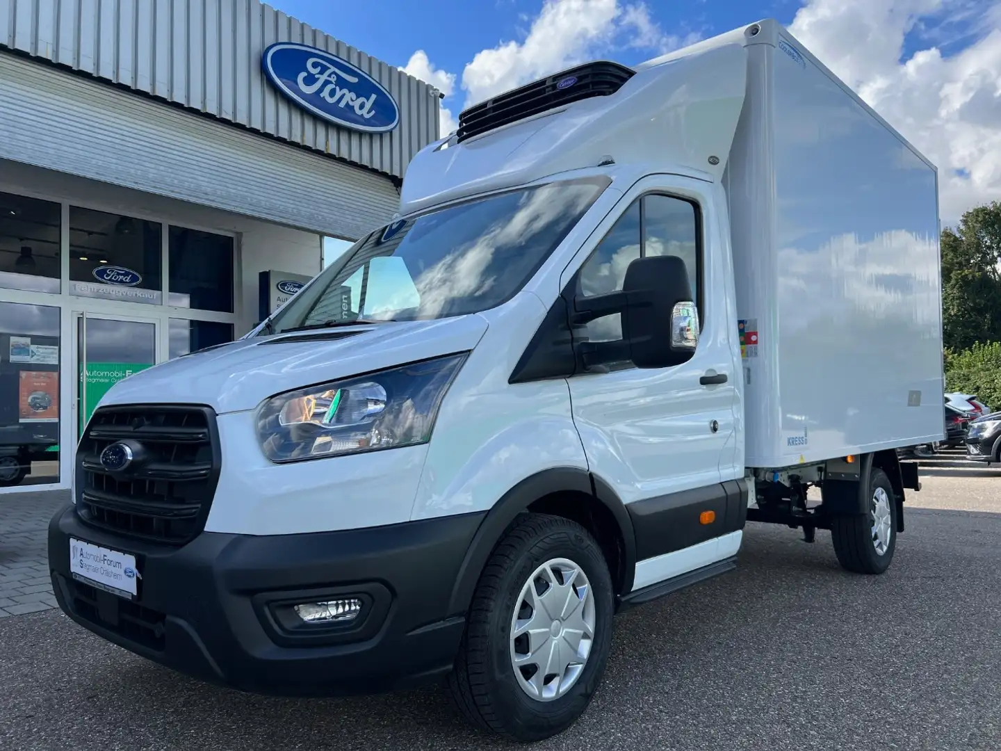 Ford Transit Kühlkoffer Kress 350 L2 EK Trend Xarios 35 Weiß - 1