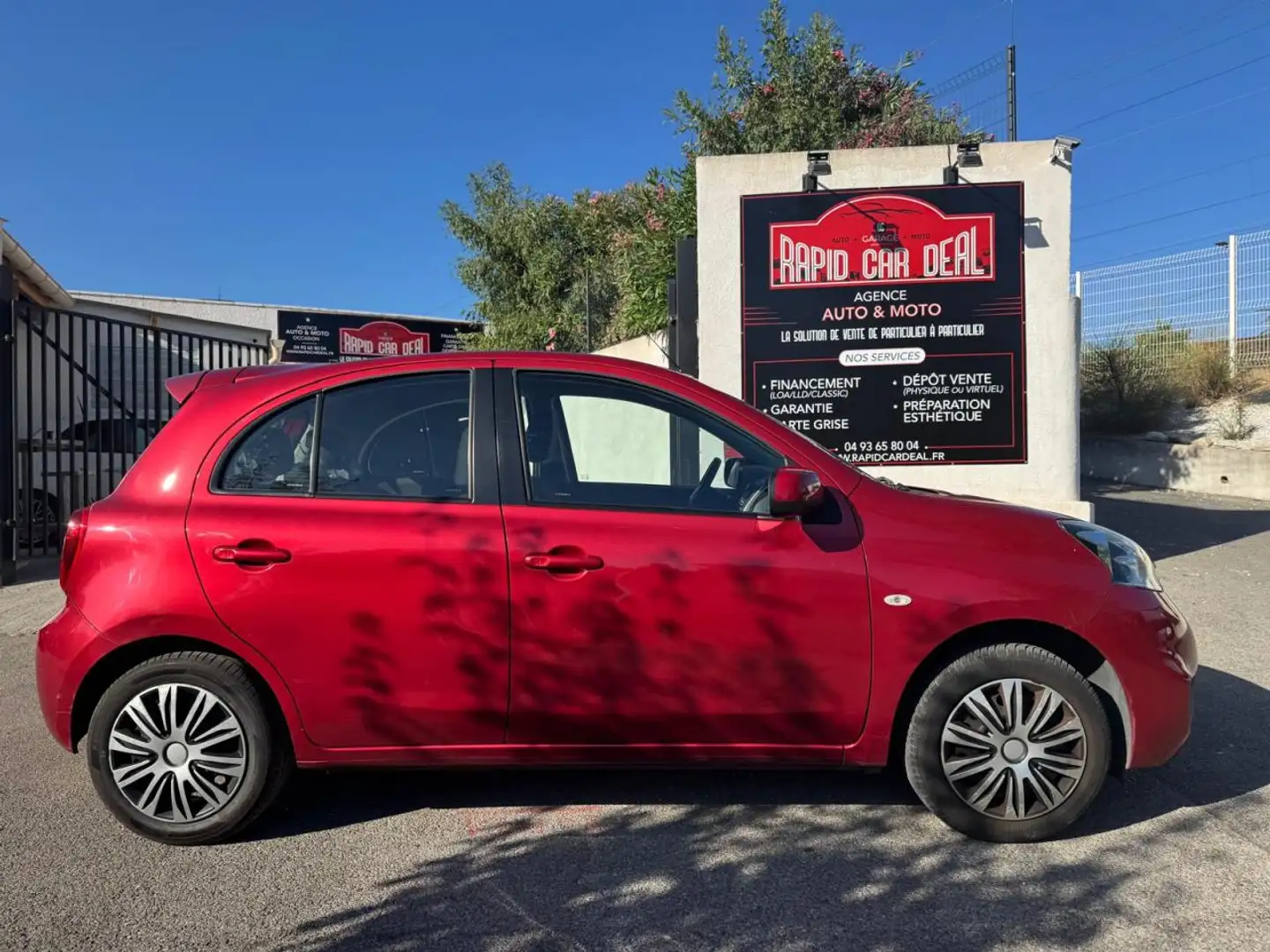 Nissan Micra Micra 1.2 - 80 Euro 6  IV 2010 BERLINE Acenta PHAS Roşu - 2