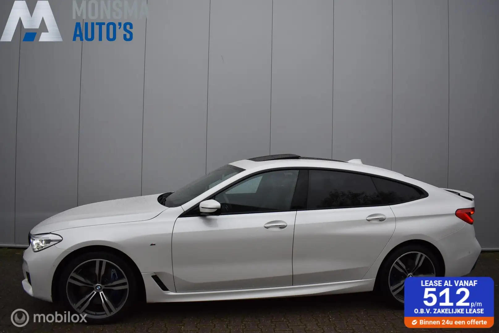 BMW 630 6-serie Gran Turismo 630i High Executive Білий - 1