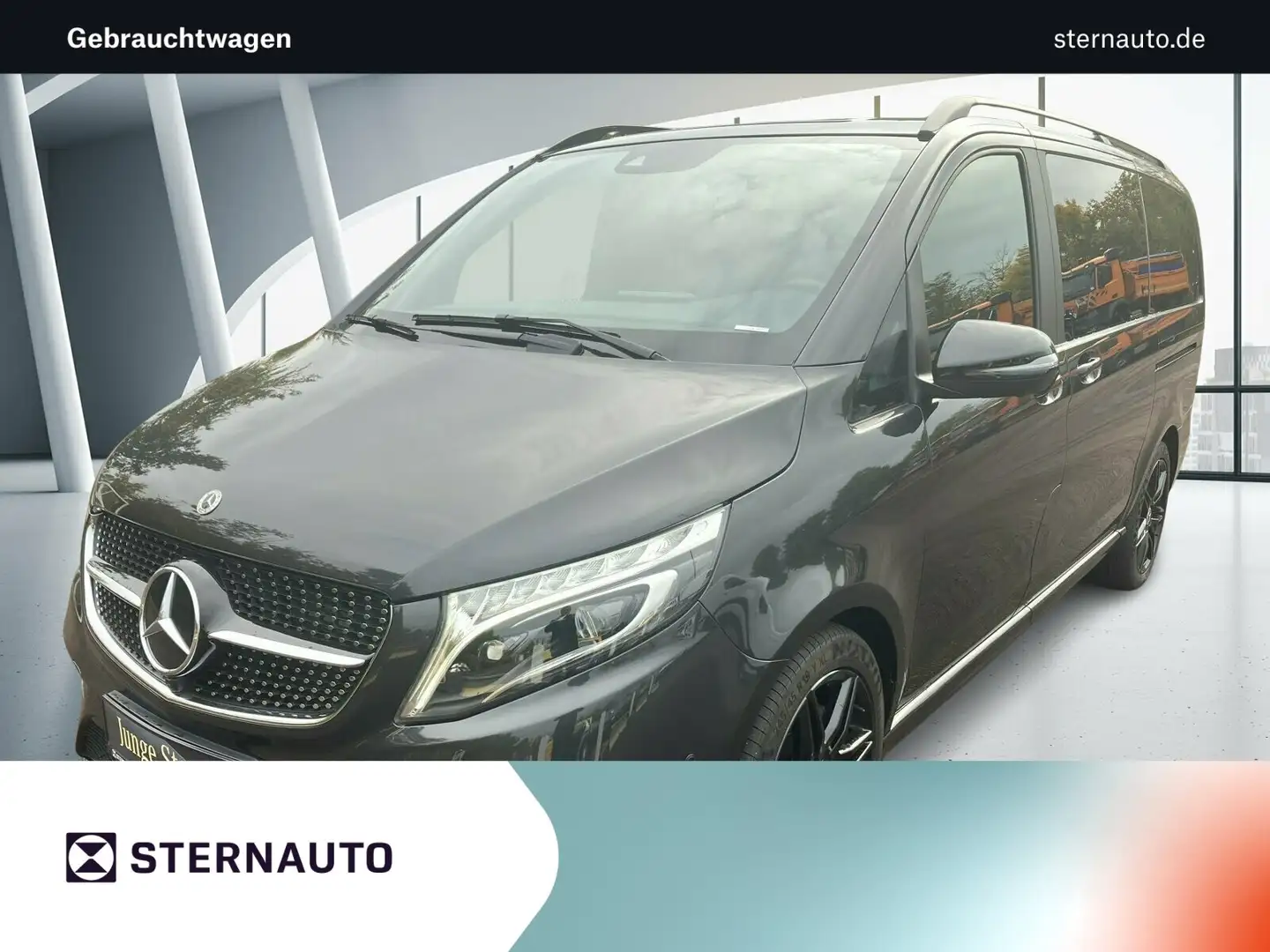 Mercedes-Benz V 250 V 250 d AVA/ Lang AMG DISTR. Navi LED Leder Autom. Grau - 1