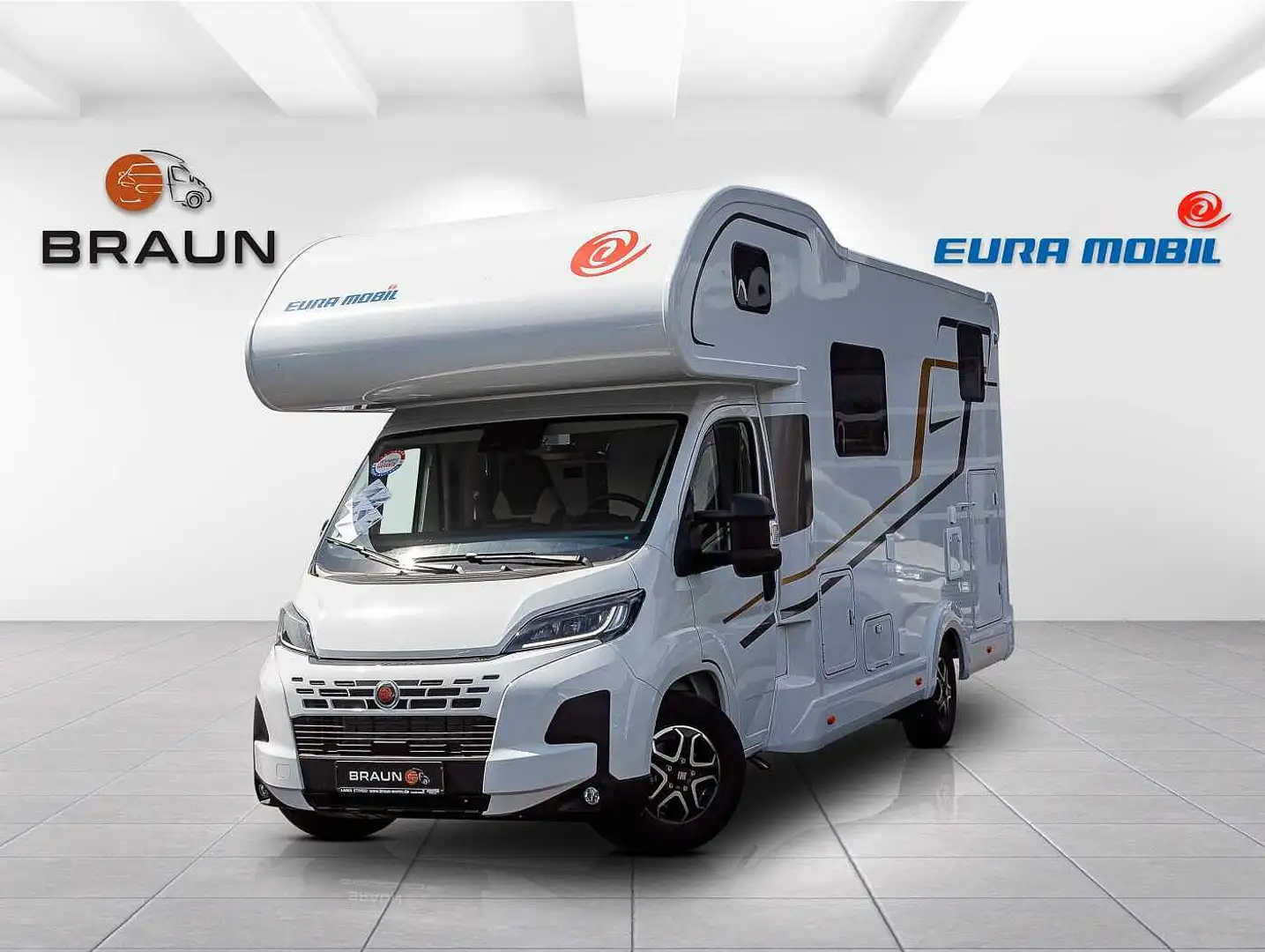 Euramobil Activa One 690 HB Automatik SOLAR Weiß - 1