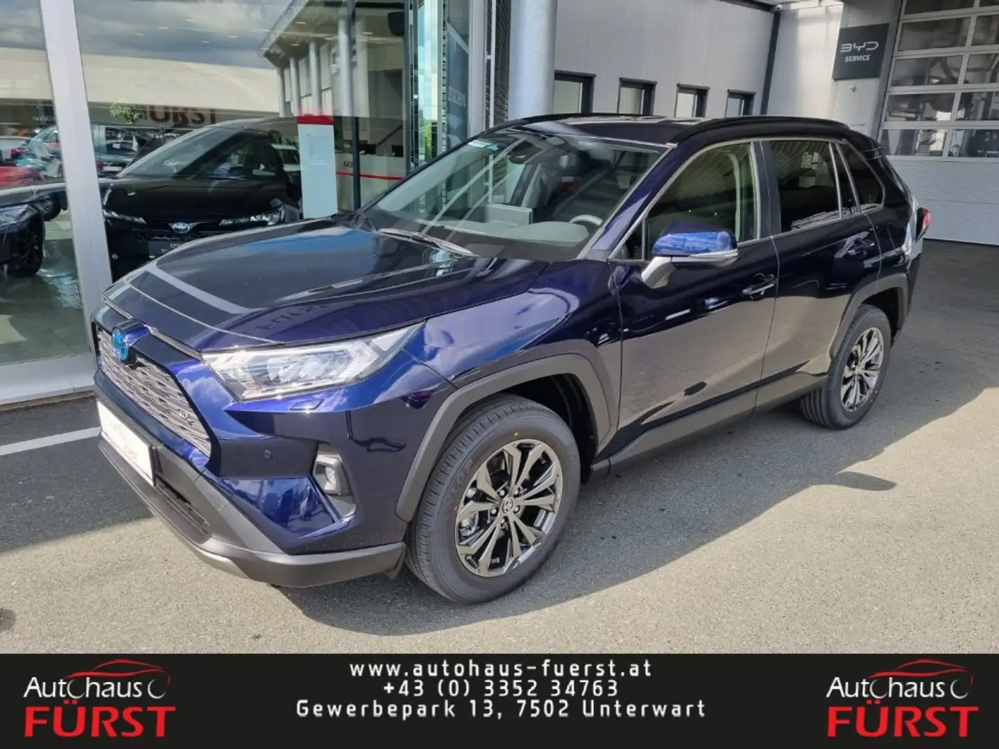 Toyota RAV 4 Active Drive 2,5, 218 PS 4x2 Hybrid Blau - 1
