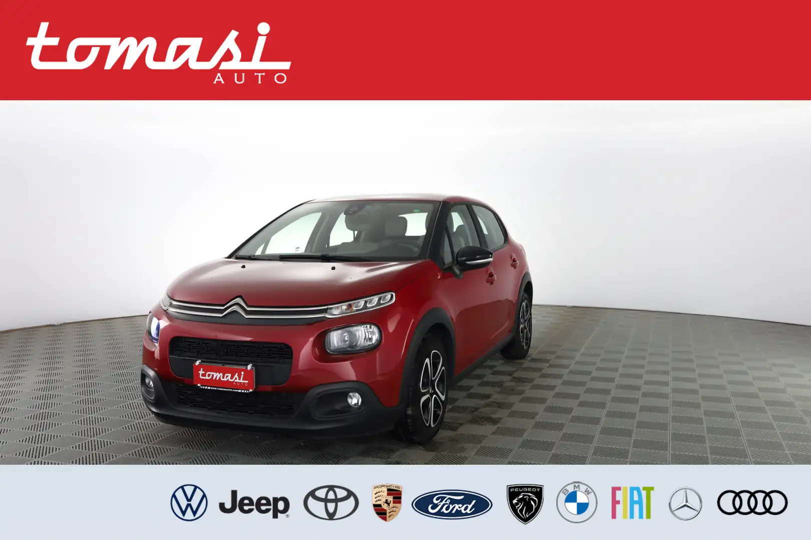 Citroen C3 BlueHDi 75 S&S Feel PREZZO REALE - NO VINCOLI Rosso - 1