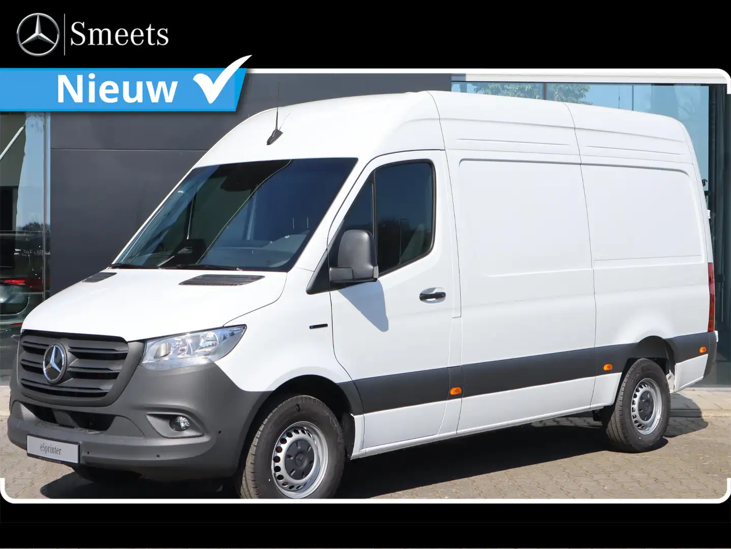 Mercedes-Benz 320 eSprinter L2 Pro 81kWh ALARM SCM3 NAVI TREKHAAK Bílá - 1