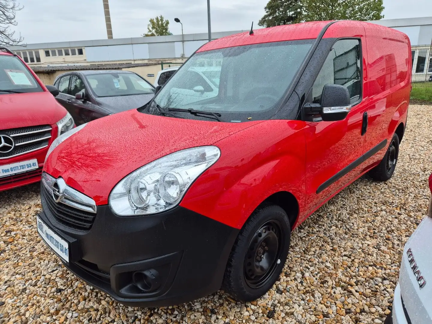 Opel Combo D Kasten L1H1 2,2t Klima Rot - 1