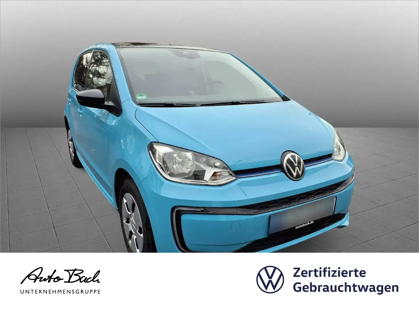Volkswagen e-up! Style, Rückfahrkamera, Klima, Telefonschni Blau - 1