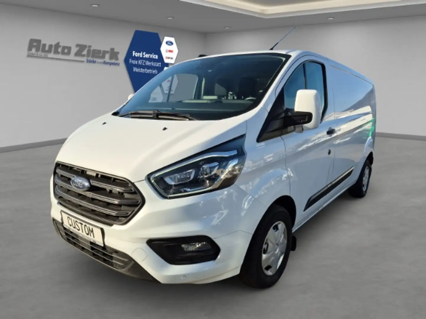 Ford Transit Custom Kasten 300 L2 Trend 2.0 TDCI Mild H Blanc - 1
