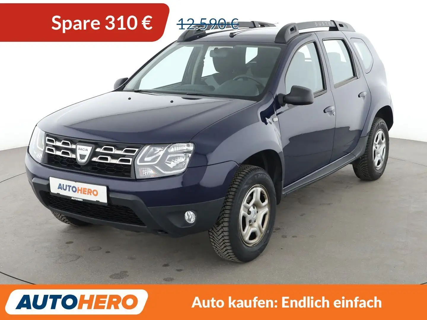 Dacia Duster 1.6 SCe Laureate 4x2 *TEMPO*LIMITER*KLIMA* Blau - 1