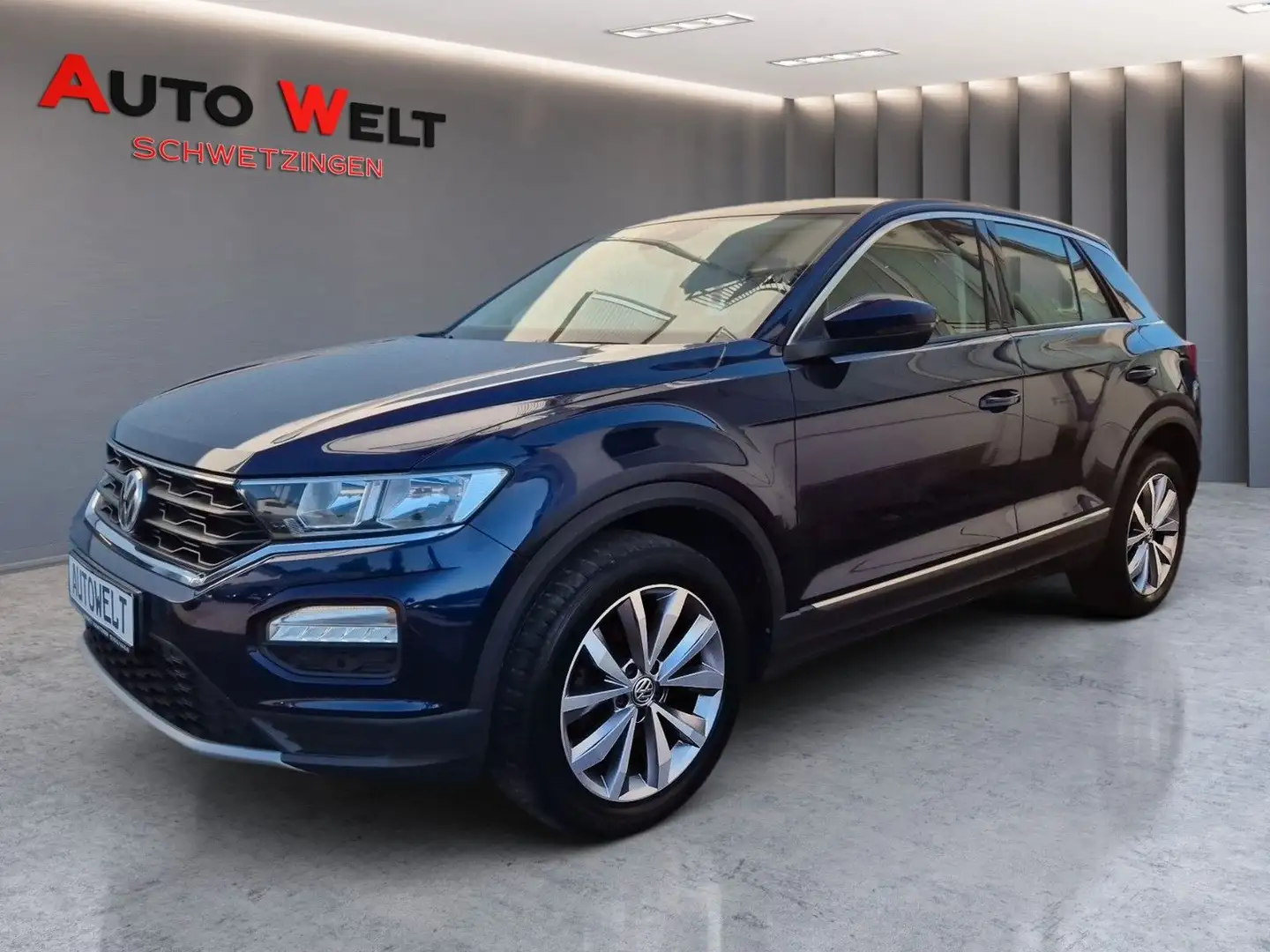 Volkswagen T-Roc Automatik/Navi/Klimaaut/SHZ/PDC/8-fach Bleu - 2