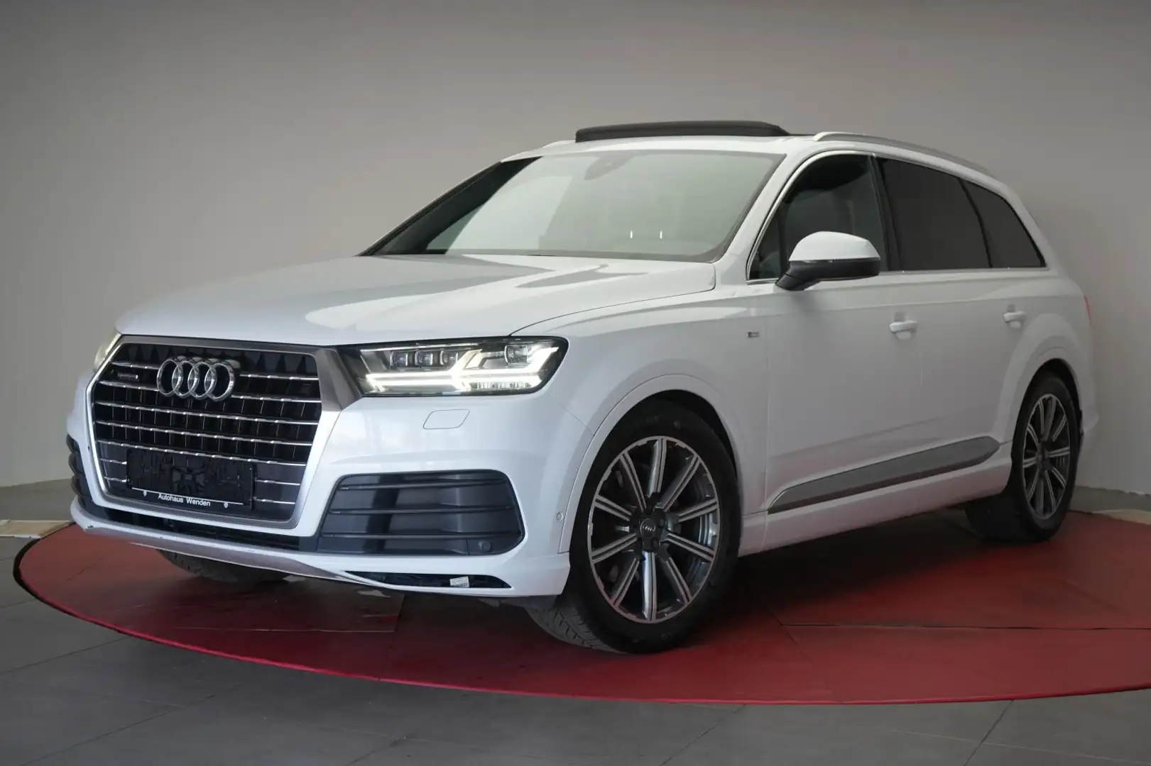 Audi Q7 3.0 TDI S-Line tiptronic Navi/Temp/Kamera/Pan Weiß - 2