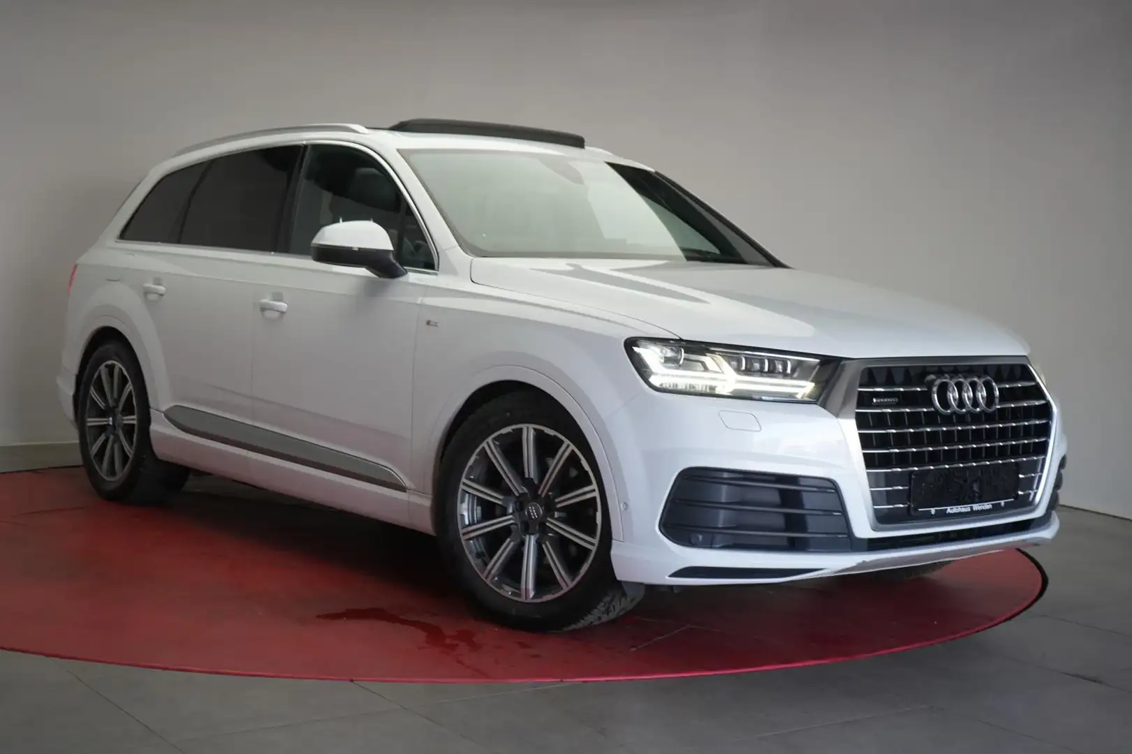 Audi Q7 3.0 TDI S-Line tiptronic Navi/Temp/Kamera/Pan Weiß - 1