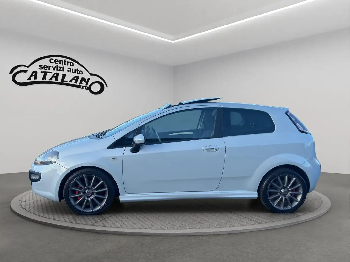Fiat Punto Evo 1.6 Mjt 120cv DPF 3p. Sport TETTO Bianco - 2