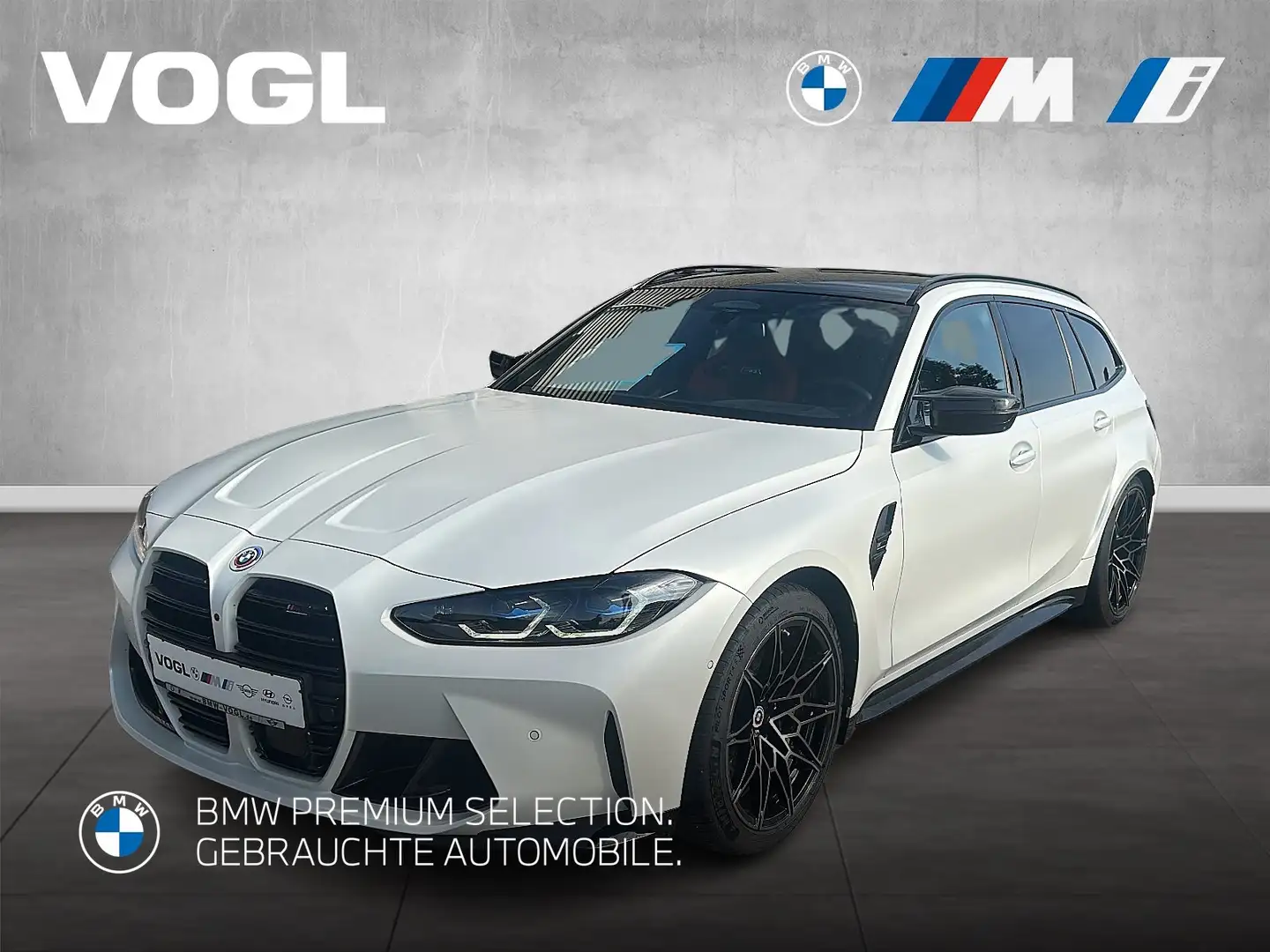 BMW M3 Competition Touring mit M xDrive Lenkradhzg. Weiß - 1