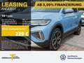 Volkswagen T-Cross 1.0 TSI DSG STYLE IQ.LIGHT NAVI LM18 AHK Blau - thumbnail 1