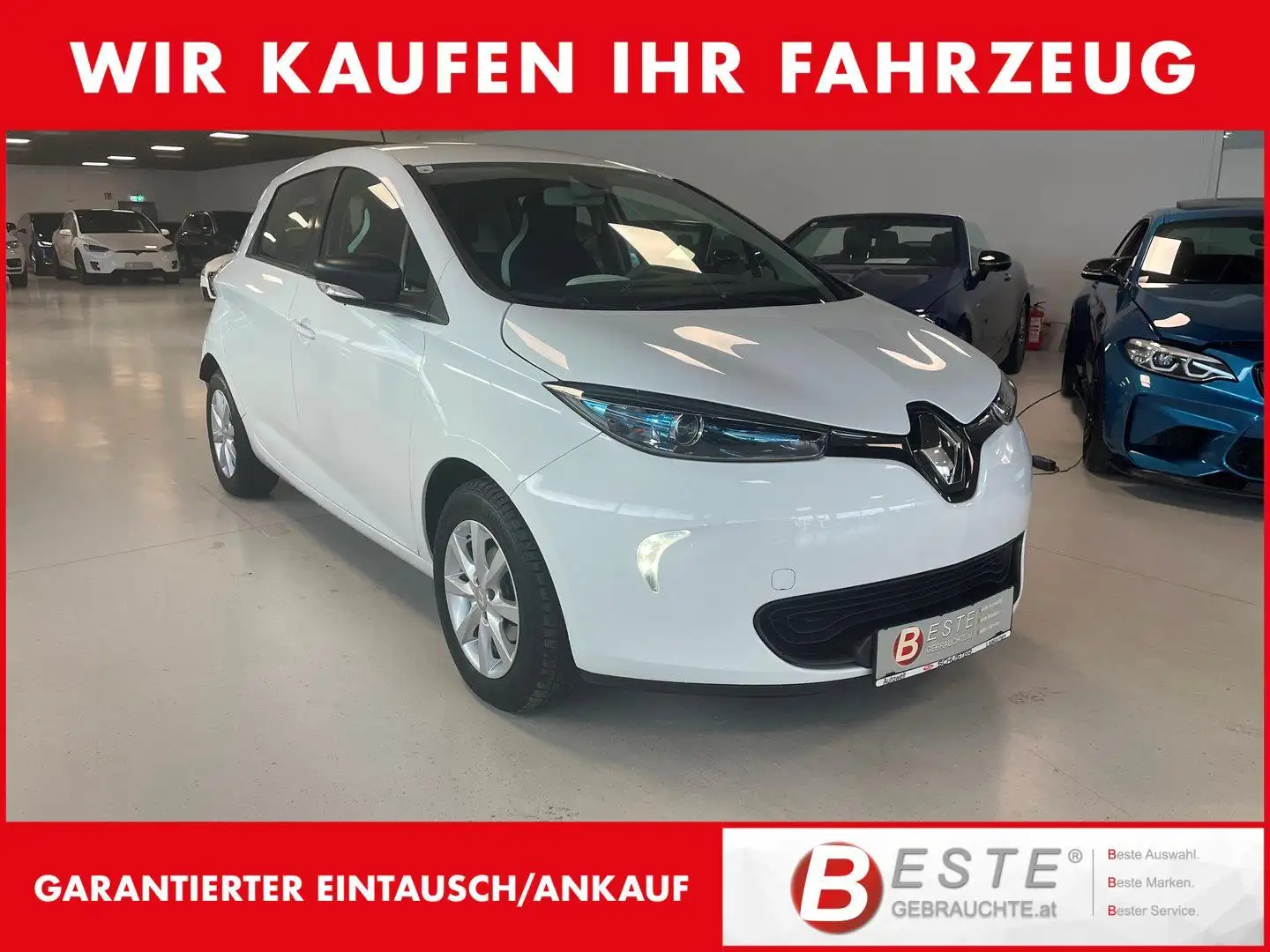 Renault ZOE Zoe Life R110 Z.E.40 (41kWh) *Mietakku* Білий - 1